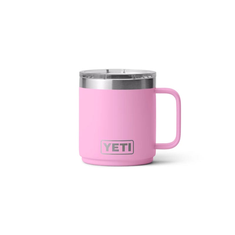 power pink YETI Rambler 10oz Mug with Magslider Lid