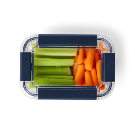 YETI Food Storage Containers with vegetables