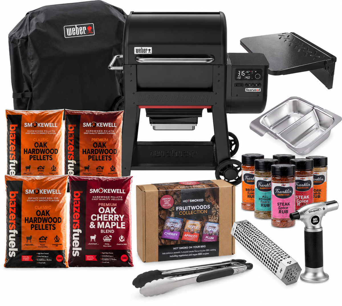 Weber | Searwood™ 600 Pellet Grill + MEGA Bundle