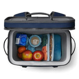 YETI Thin Ice Pack with furits and drinks inside cooler bag