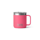 tropical pink YETI Rambler 10oz Mug with Magslider Lid
