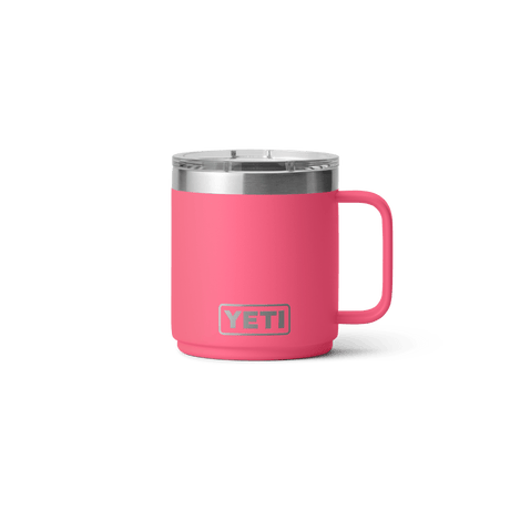 tropical pink YETI Rambler 10oz Mug with Magslider Lid