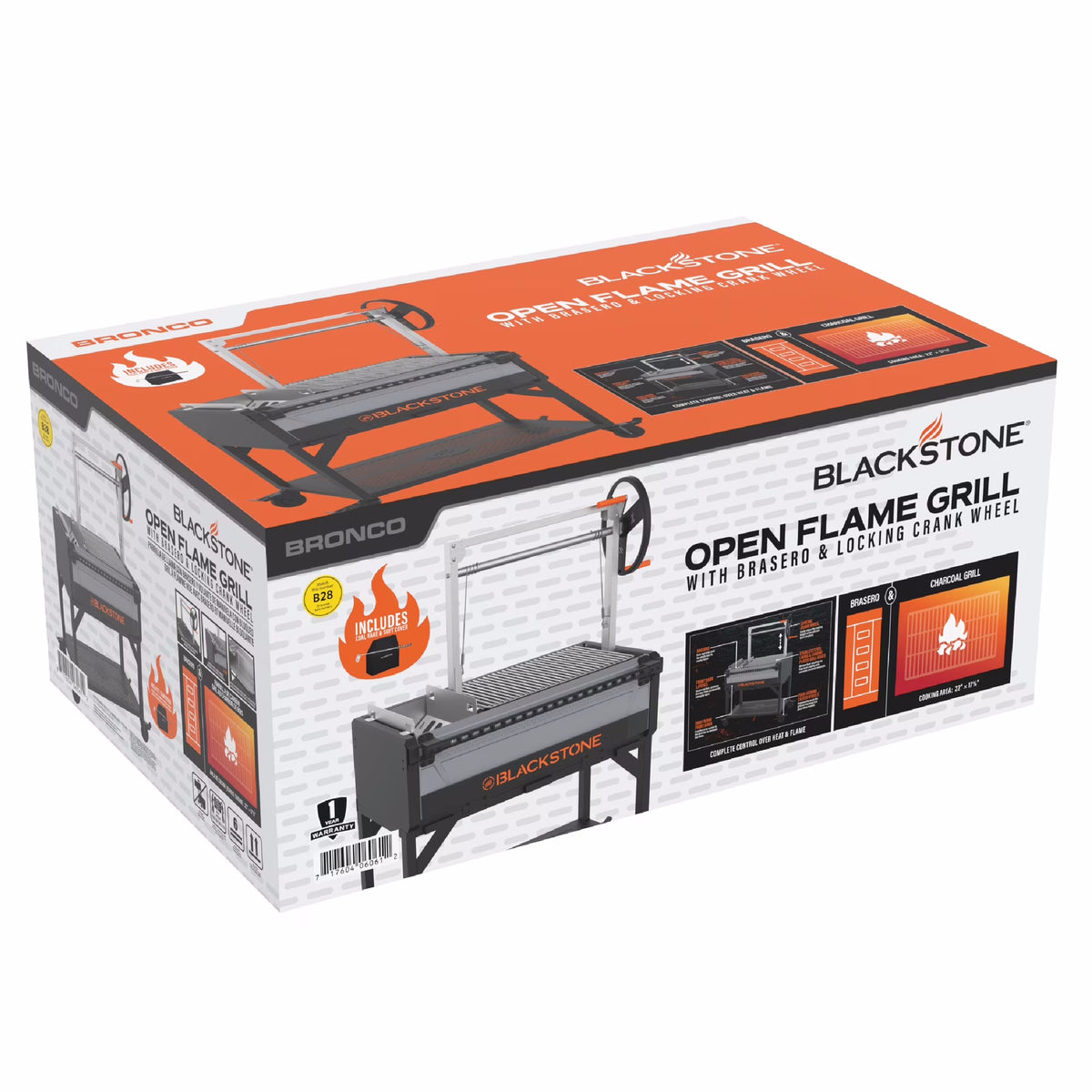 Blackstone | BRONCO Open Flame Grill | Santa Maria Grill