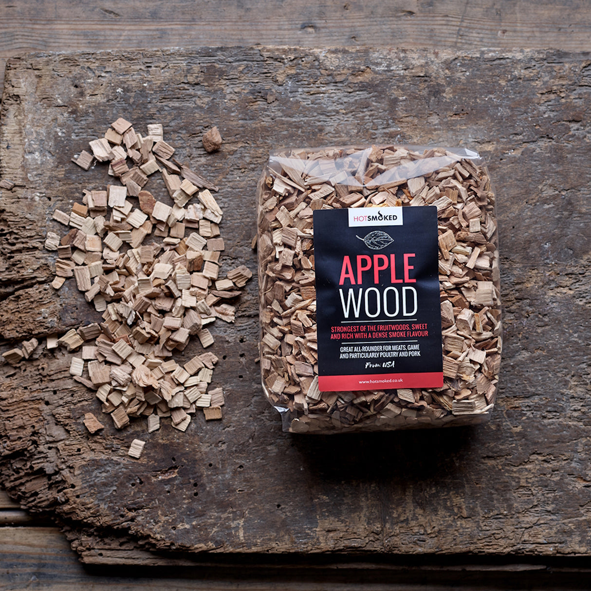 HotSmoked | Apple Smoking Chips | Saver/Refill 500g