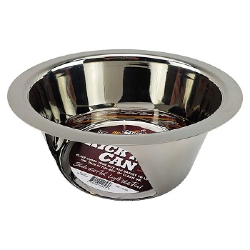 Large Kick Ash Can on white