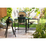 Big Green Egg | Modular Nest + Expansion Frame + Acacia Shelves Package