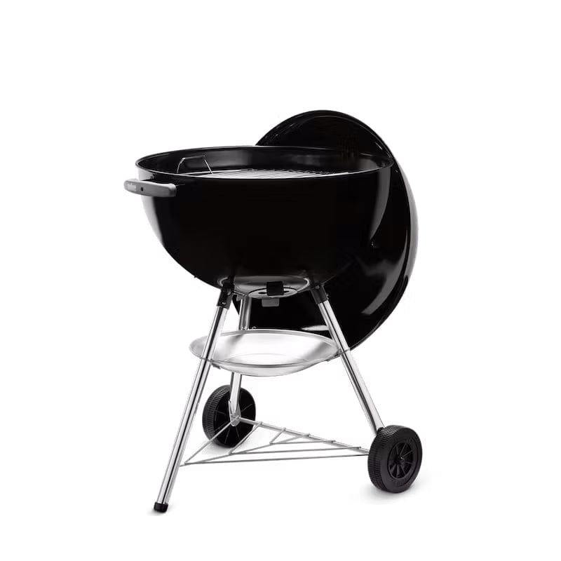 Bar-B-Kettle Charcoal Barbecue lid open