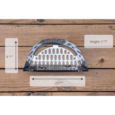 SnS Grills Charcoal Basket Grill Insert dimensions