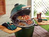 Big Green Egg| Integrated Nest Stand + Acacia Shelves For XL EGG