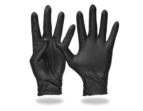 Black Nitrile Gloves