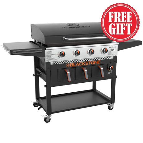 Blackstone 36’’ Griddle + Airfryer Combo With Hood Gift Gas Griddles