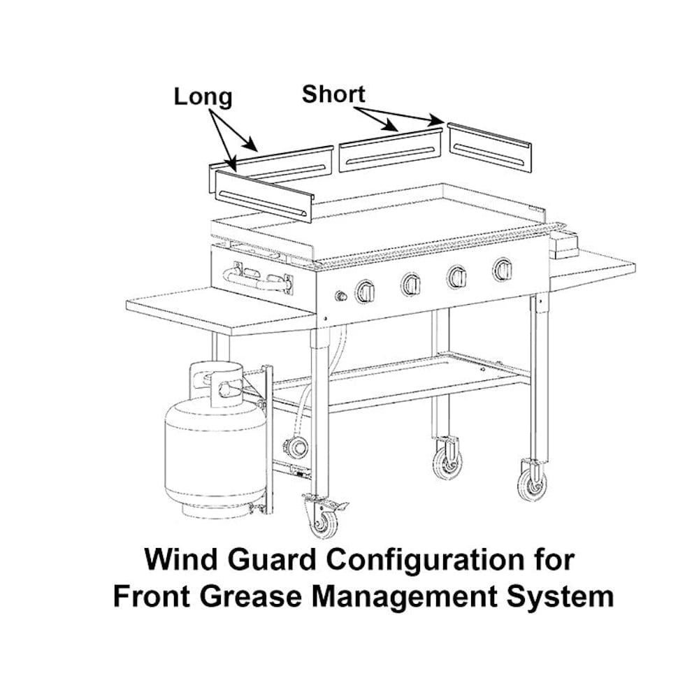 Blackstone | 36" Wind Screen / Wind Guard