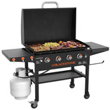 food on Blackstone Original 36inch Griddle with Hood