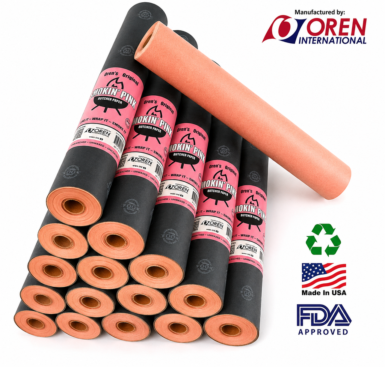 Oren International Pink Butcher Paper (All Sizes)