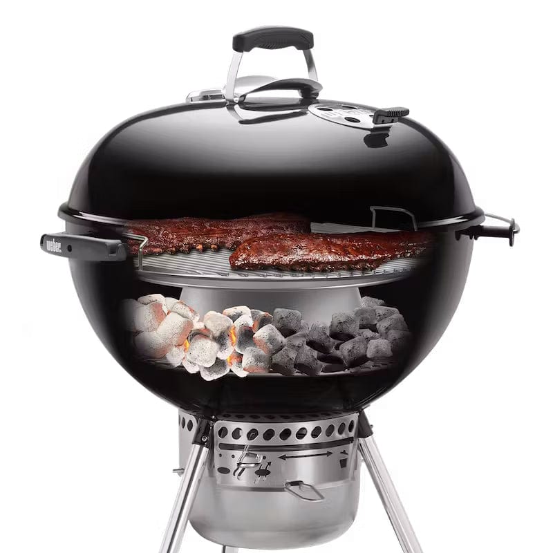 Weber Charcoal Heat Controller in a grill