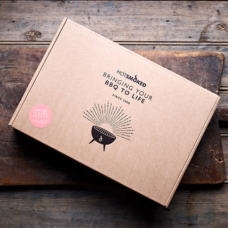 Wood Smoking Chips Collection box closed