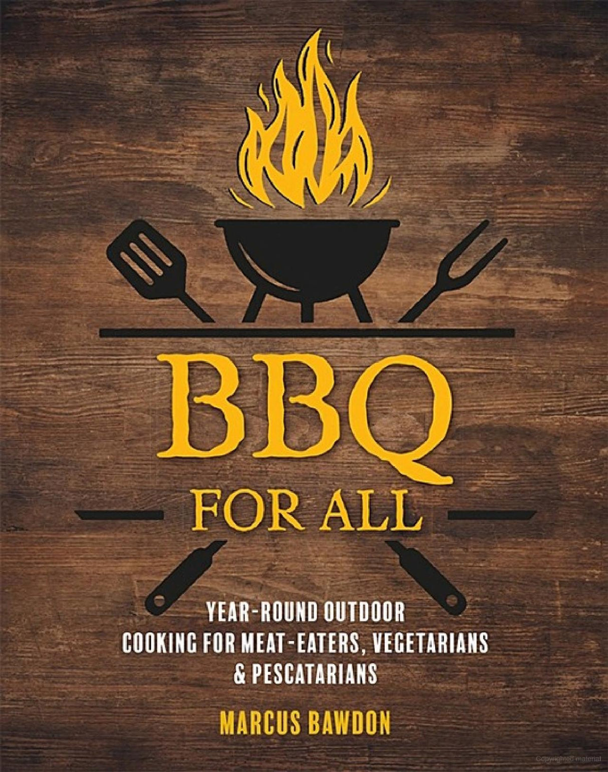 BBQ For All by Marcus Bawdon | Hardcover Cookbook