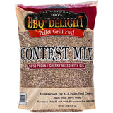 BBQr's Delight | Contest Mix | Pecan/Cherry Mix With Oak Pellet Grill Fuel  | 9Kg Bag