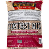 BBQr's Delight | Contest Mix | Pecan/Cherry Mix With Oak Pellet Grill Fuel  | 9Kg Bag