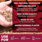 BBQr's Delight | Contest Mix | Pecan/Cherry Mix With Oak Pellet Grill Fuel  | 9Kg Bag