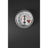 Thermostat of a Drumbecue Original Charcoal BBQ Drum Smoker 