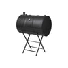 Drumbecue PRO Charcoal BBQ Drum Smoker with closed lid