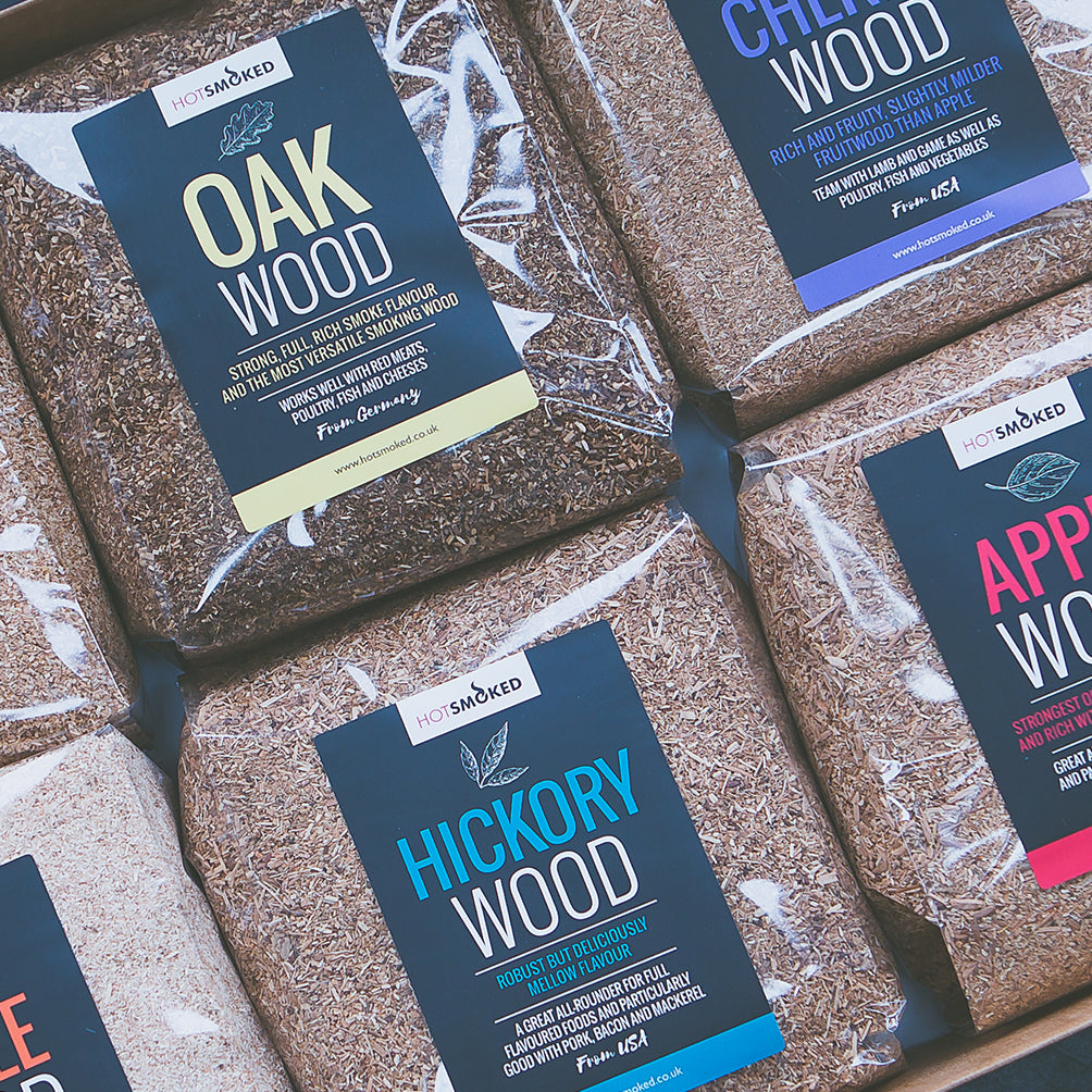 HotSmoked | Wood Smoking Dust Collection | 6 x 500g