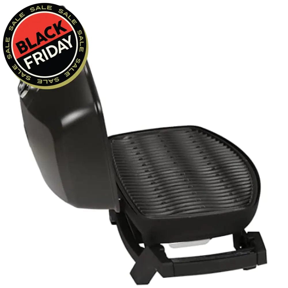 Napoleon Electric Portable BBQ Grill lid open side view