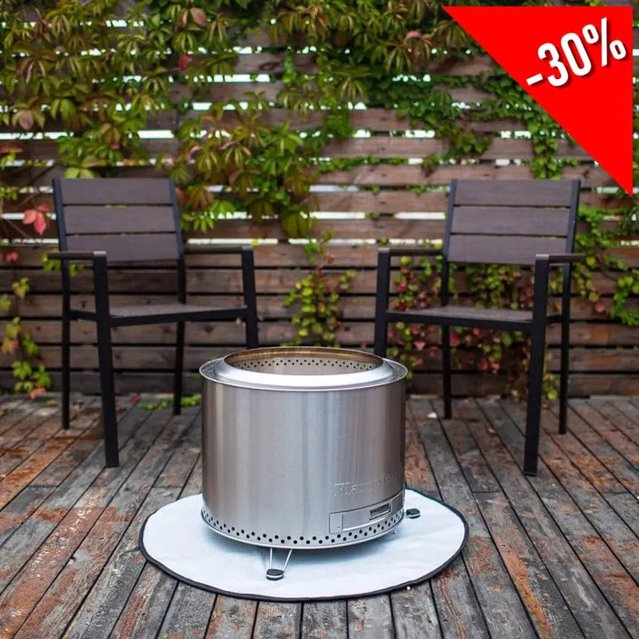 Buddy Smokeless Fire Pit outdoors