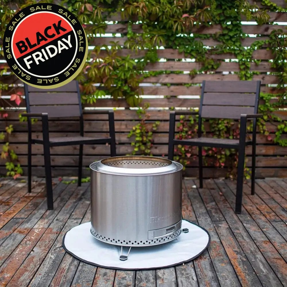 Buddy Smokeless Fire Pit outdoors