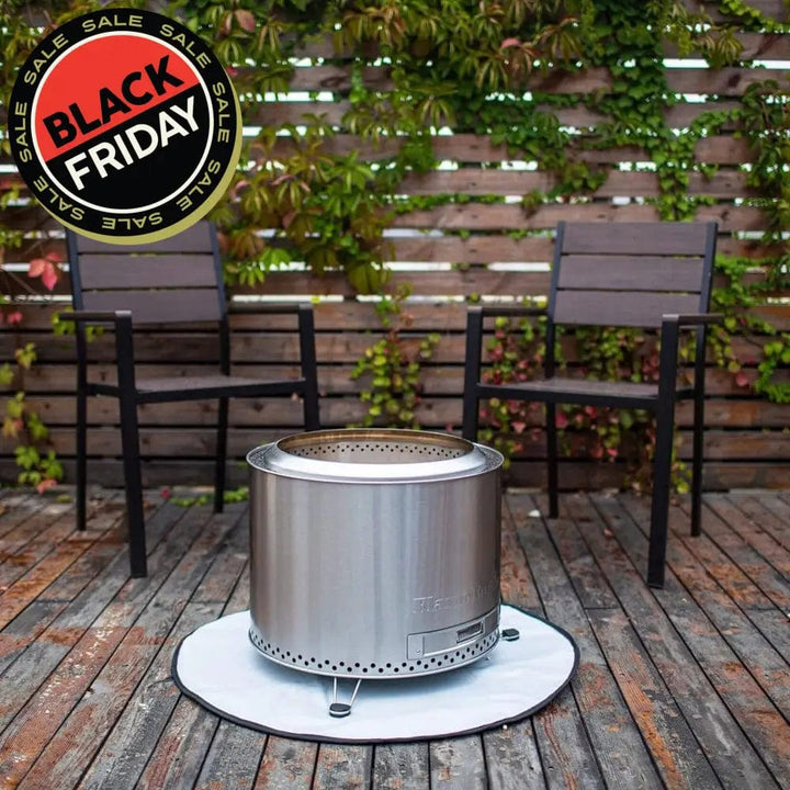 Buddy Smokeless Fire Pit outdoors