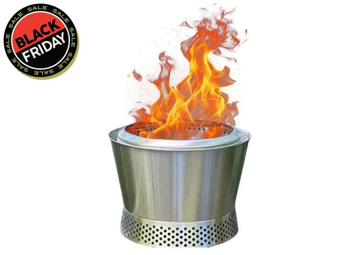 Flame Engine | Vulcano Smokeless Firepit + Free Gift Cooking Fireplace