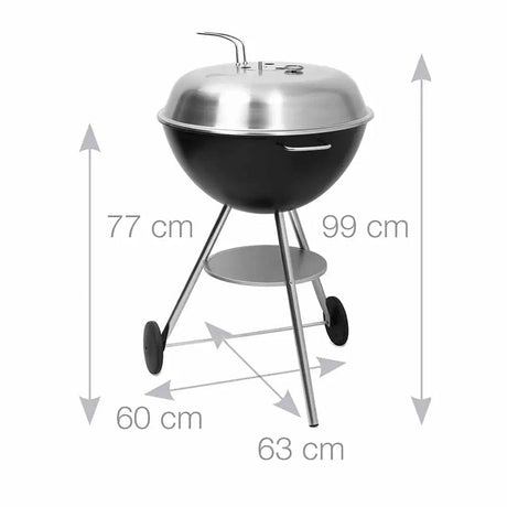 Martinsen 1400 Charcoal Barbecue Kettle Grill dimensions