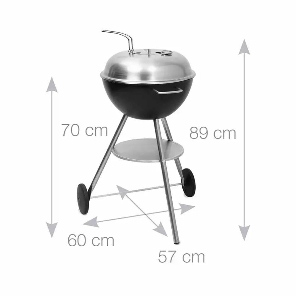 Martinsen 1600 Charcoal Barbecue Kettle Grill dimensions