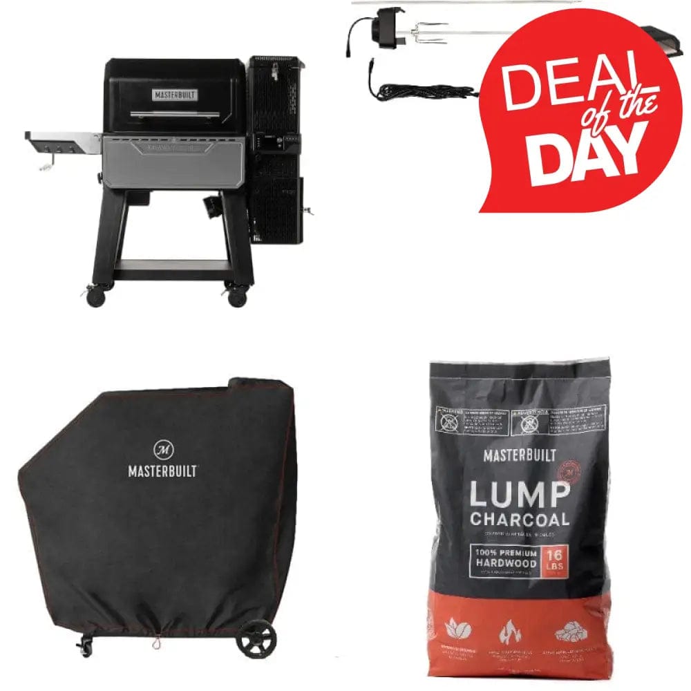 Masterbuilt Gravity Series Xt Digital Charcoal Bbq Grill & Smoker + Entertainer Pack Pitmaster