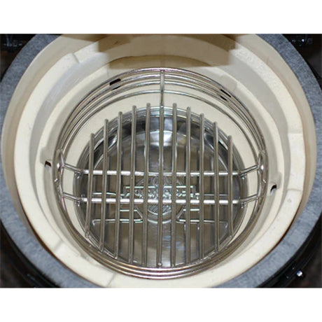 MiniMax Kick Ash Basket in the grill