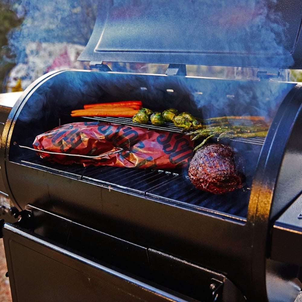 smoking food on Pit Boss 850G Navigator Series Grill