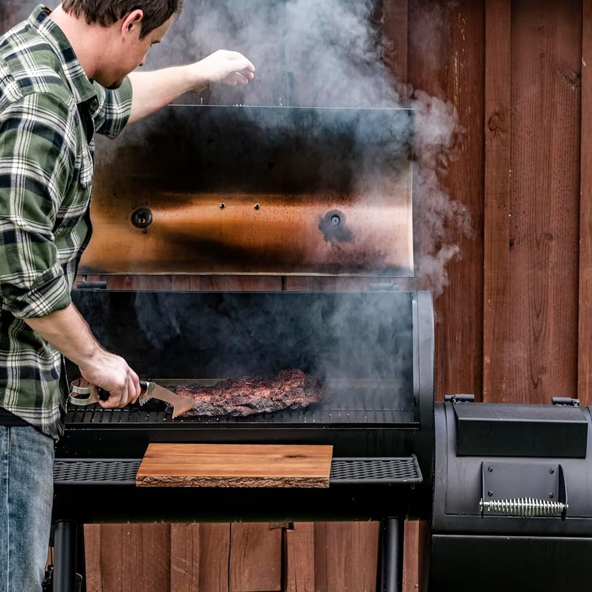 Char-Broil | Oklahoma Joe’s® Highland Offset Smoker & Grill