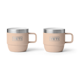 YETI | Rambler 6oz (177 ml) Stackable Mugs - Pack Of Two (Various Colours)