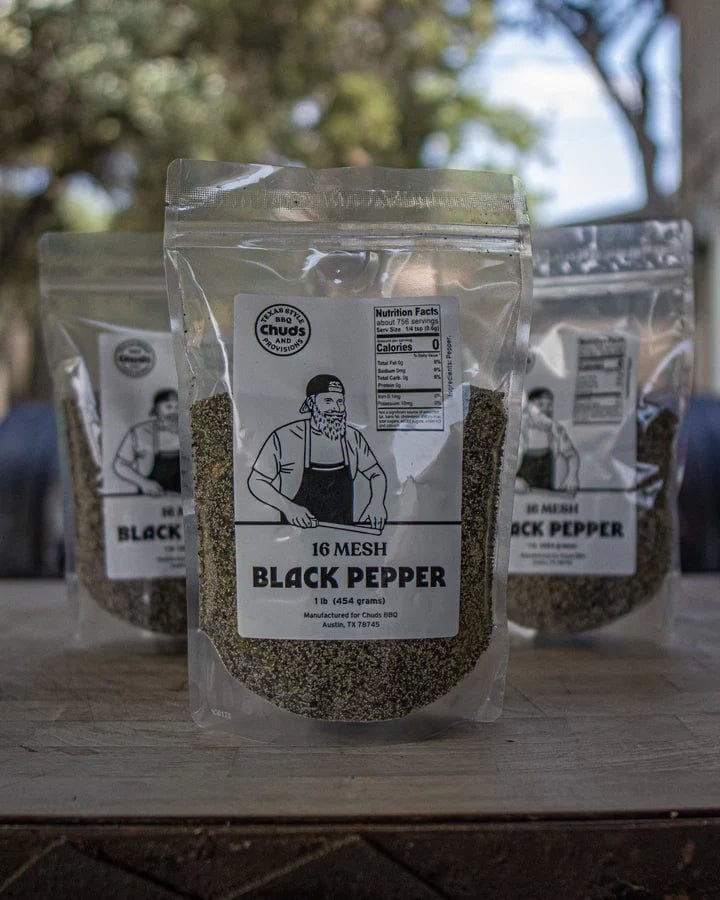 Chuds BBQ -  Chuds 16 Mesh Black Pepper