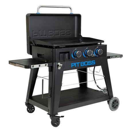 Pit Boss Grills | 3-Burner Ultimate Lift-Off Plancha + Free Tool Kit Gas Griddles