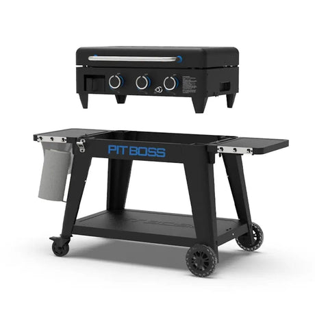 Pit Boss Grills | 3-Burner Ultimate Lift-Off Plancha + Free Tool Kit Gas Griddles