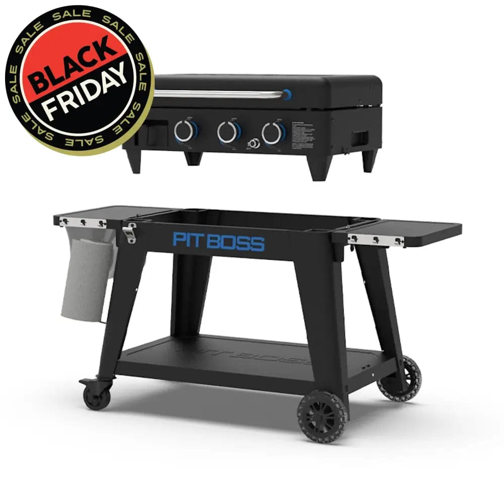 Pit Boss Grills | 3-Burner Ultimate Lift-Off Plancha + Free Tool Kit Gas Griddles