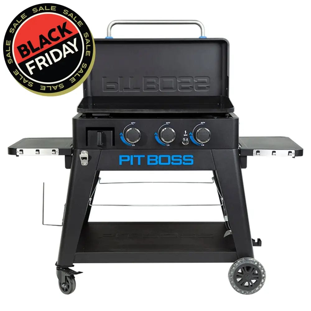 Pit Boss Grills | 3-Burner Ultimate Lift-Off Plancha + Free Tool Kit Gas Griddles