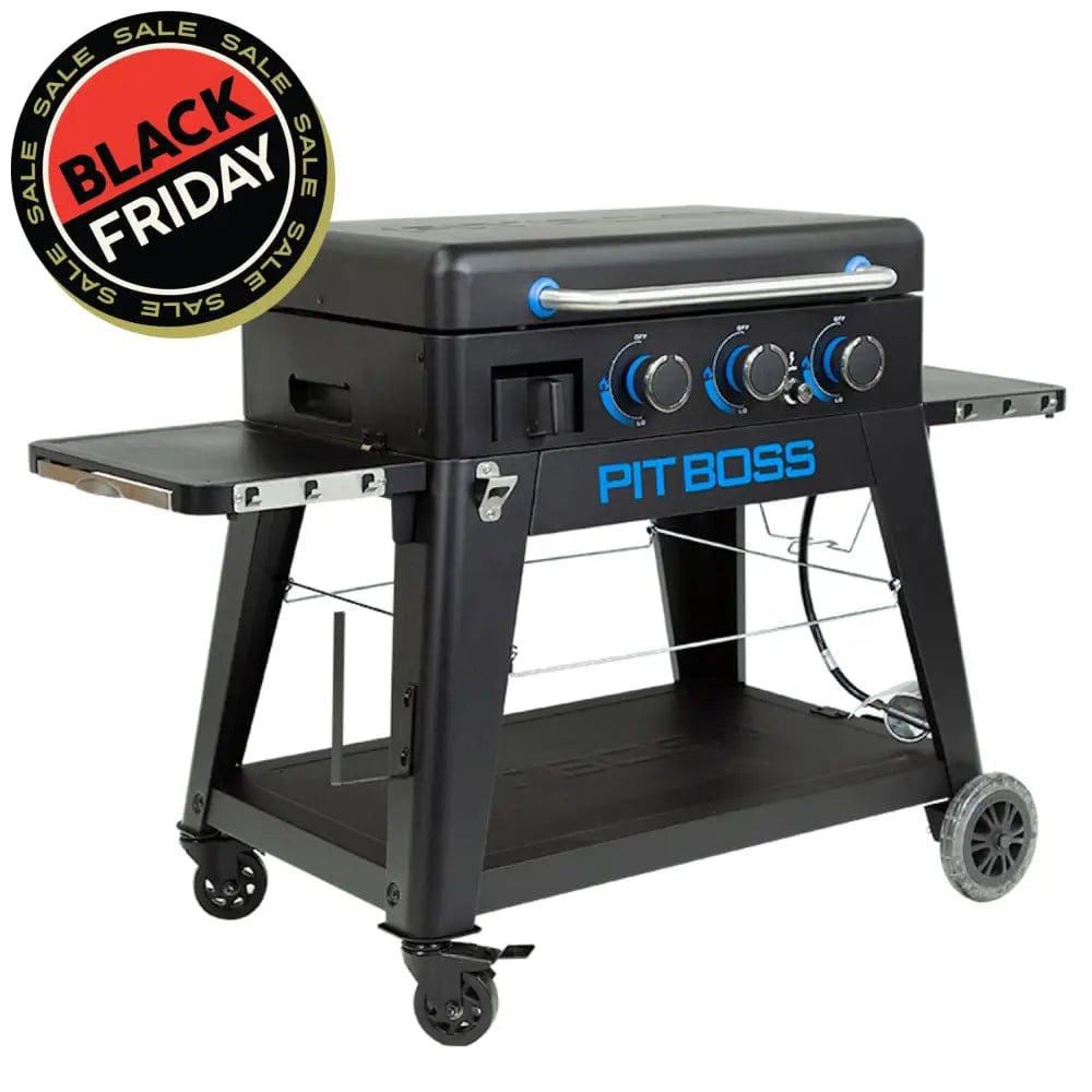 Pit Boss Grills | 3-Burner Ultimate Lift-Off Plancha + Free Tool Kit Gas Griddles