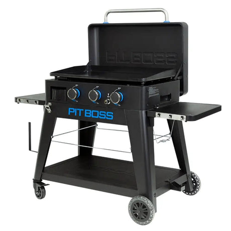 Pit Boss Grills | 3-Burner Ultimate Lift-Off Plancha + Free Tool Kit Gas Griddles