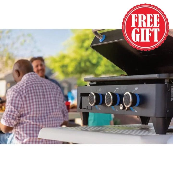 Pit Boss Grills | 3-Burner Ultimate Lift-Off Plancha + Free Tool Kit Gas Griddles