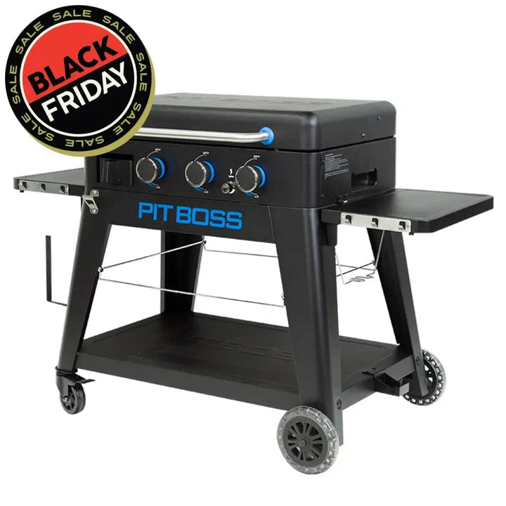 Pit Boss Grills | 3-Burner Ultimate Lift-Off Plancha + Free Tool Kit Gas Griddles