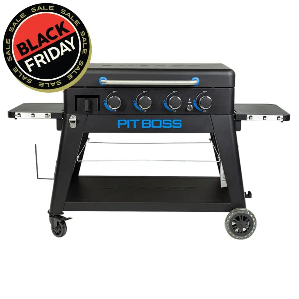 Pit Boss Grills | 4-Burner Ultimate Lift-Off Plancha + Free Tool Kit Gas Griddles