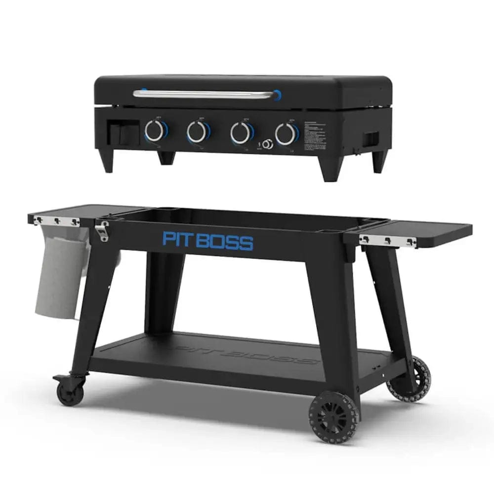 Pit Boss Grills | 4-Burner Ultimate Lift-Off Plancha + Free Tool Kit Gas Griddles